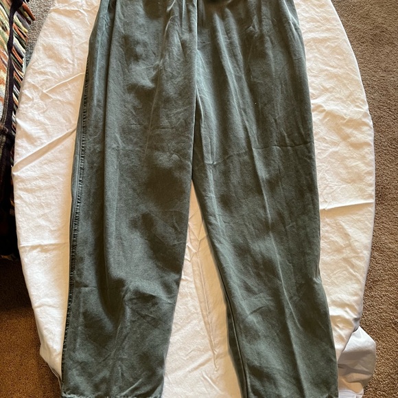 Free People Baggy boyfriend khaki size M - Picture 2 of 10